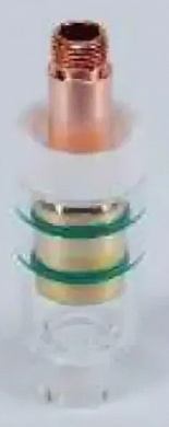 Держатель цанги ф2,4 SR17/SR18/SR26 d=2,4 (с прозрачным соплом)