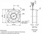 Вентилятор 220V 140х140х50 (280 м3/ч) 1,25ЭВ-2,8-6-3270У4
